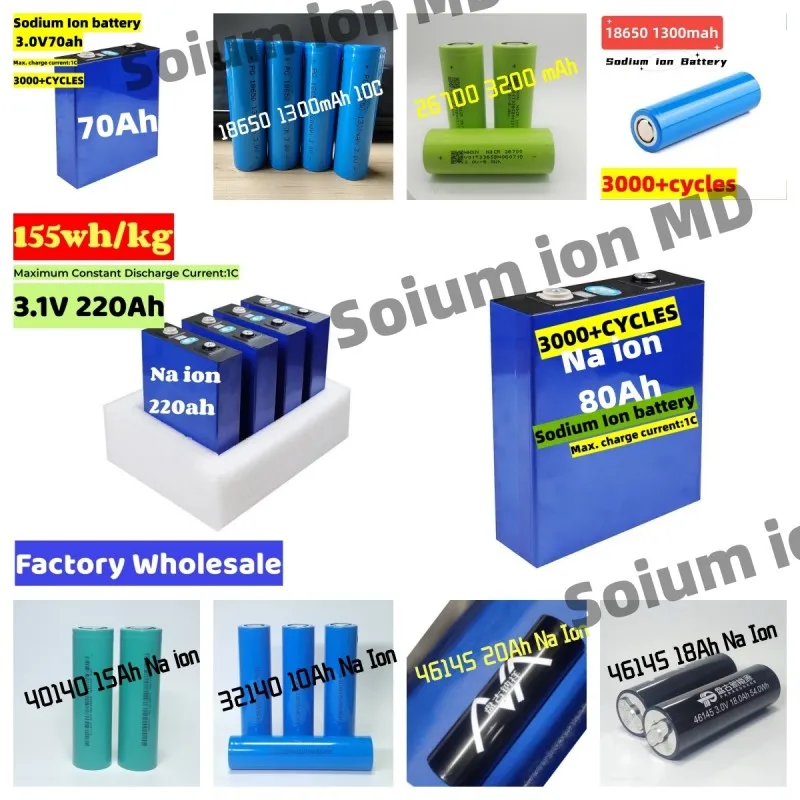 Wholesale price Sodium Ion Battery 3.0v 210ah Sodium Na Ion Battery For Storage System