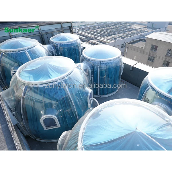 High Quality Outdoor Pc Polycarbonate Star Room Igloo Glamping Geodesic Houses Dome Tent Hotel Room From China