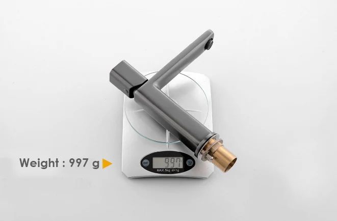 Innovative Simply European style Fashionable Brass Deck Mounted Basin Mixer