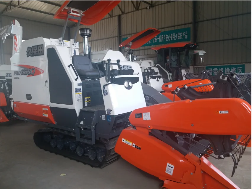 Сельскохозяйственная техника Kubota 4lz-2. 5(PRO688Q) комбайн для риса и