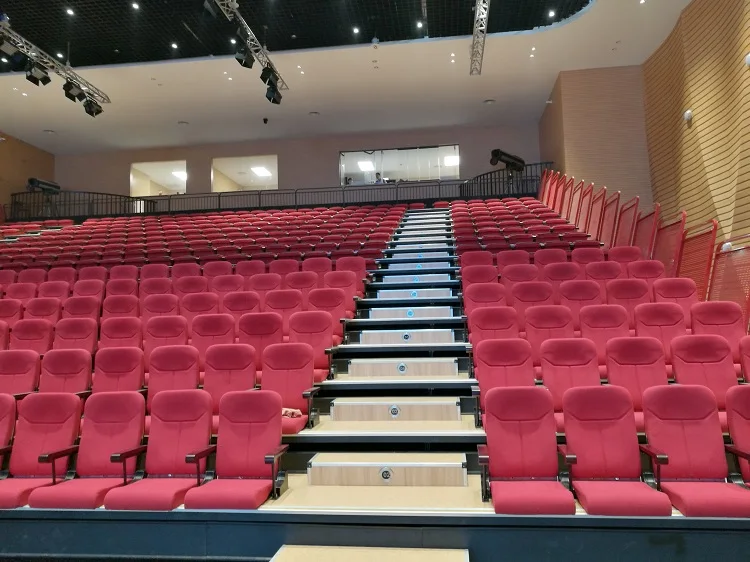 Yourease cinema VIP seating  automatic telescopic bleacher chair  system for indoor