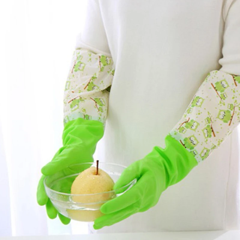Кухонные прочные водонепроницаемые перчатки для мытья оптом зимние силиконовые перчатки для мытья посуды