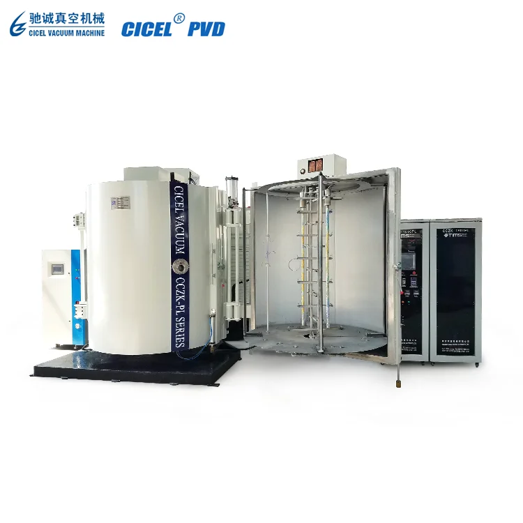 High Speed Magnetron Sputtering Vacuum Coating Machine for Plastic Tableware