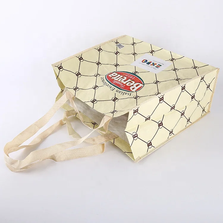 High Quality Cheap Oem Customized Logo Printed Reusable Shopping PP Woven Bag