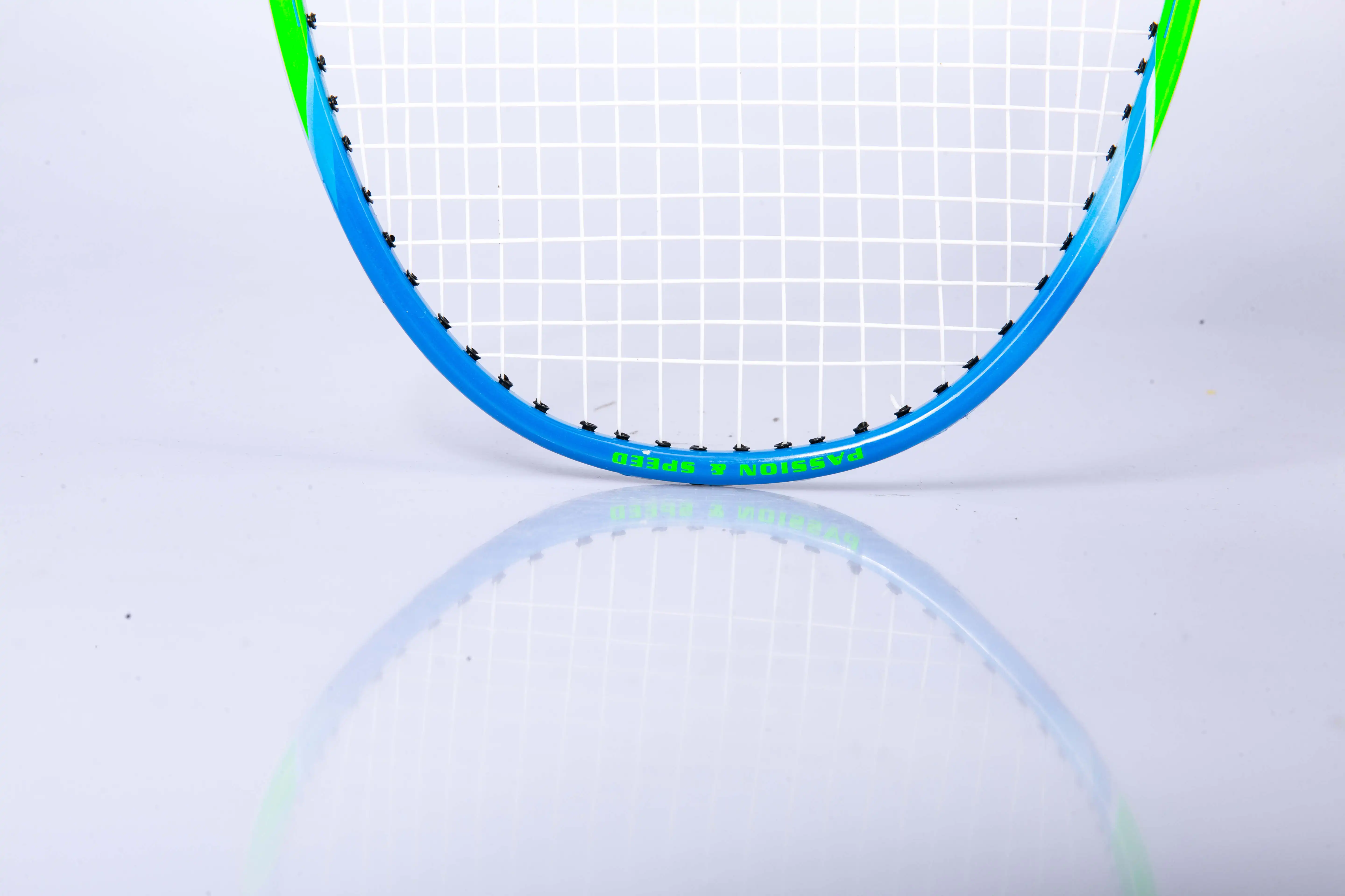 WHIZZ steel material wood handle favorable price iron custom badminton racket