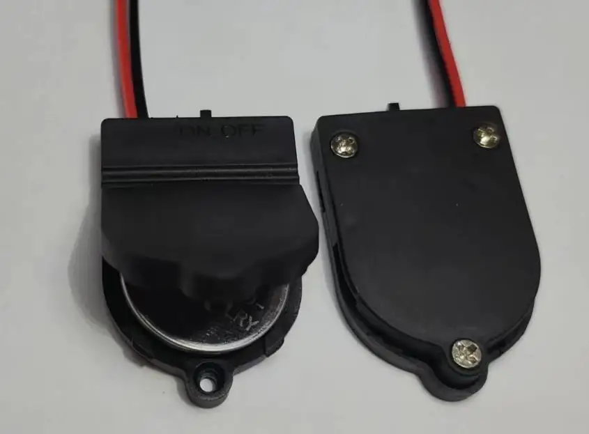 3V CR2032 LIR2032 2032 Coin Cell Button Battery Case Box cr2032 Battery Holder with Cover Switch Flashing Timer