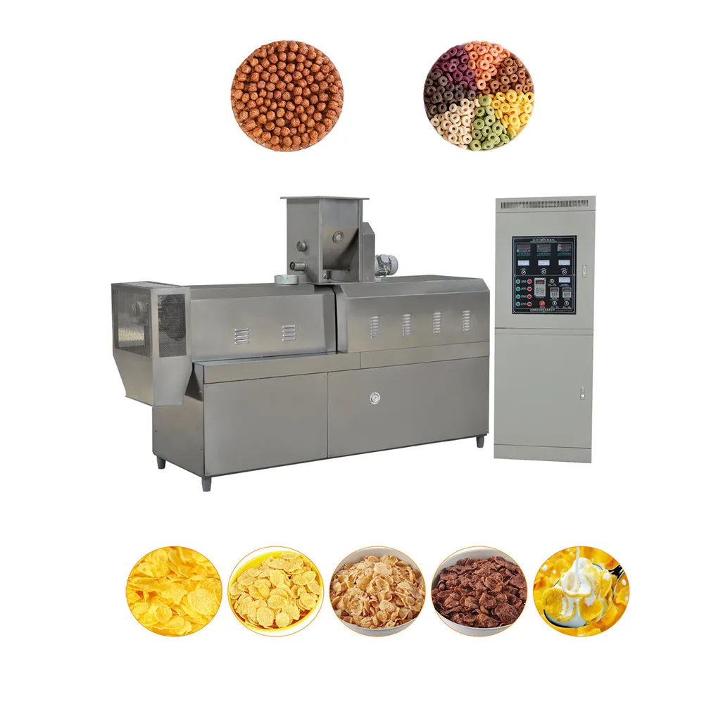 Advanced Wholesale Breakfast Cereal Corn flakes machines flavoring industry equipment electric oven