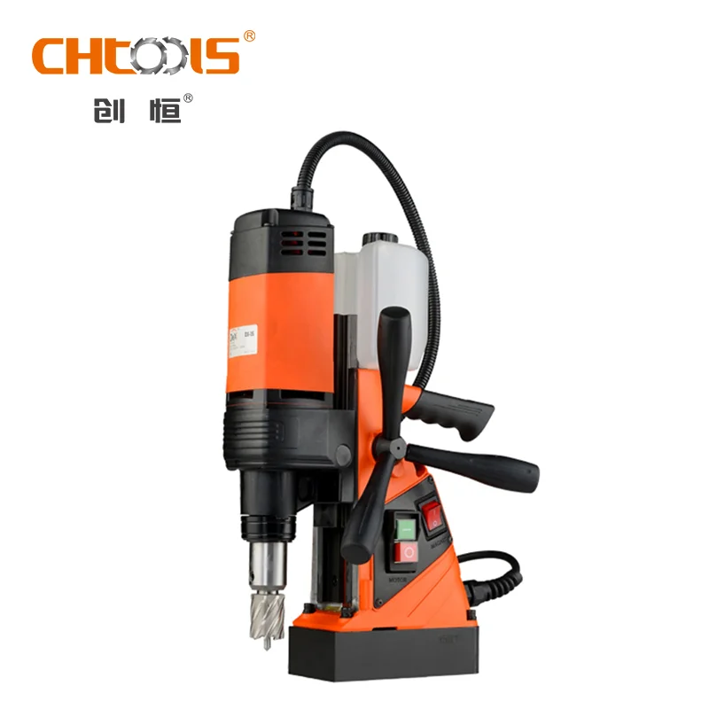 CHTOOLS DX-35 Electric Power Tools Customizable OEM Wholesale Price Magnetic Drill Press Industrial Use Max 13mm Brushed
