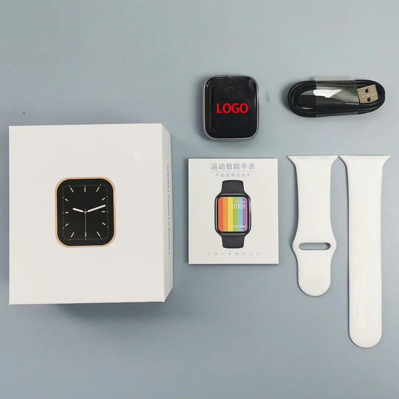 
Amazon Hot Sale W26 Support BT Calling Heart Rate Body Temperature Monitor Digital China Smart Watches W26Plus 