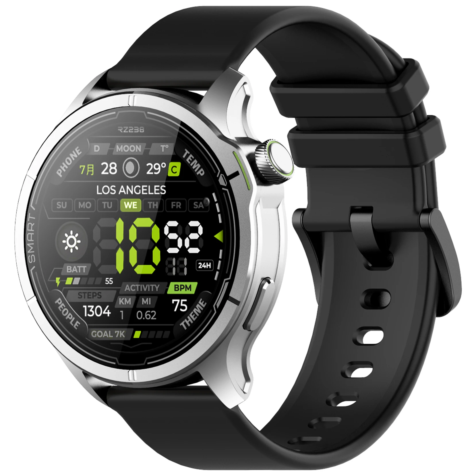 VALDUS Support One Key Dual Connection GPS Dual Mode Bluetooth 400mAh Battery Smartwatch Weather Forecast VG51 PRO Smart Watch
