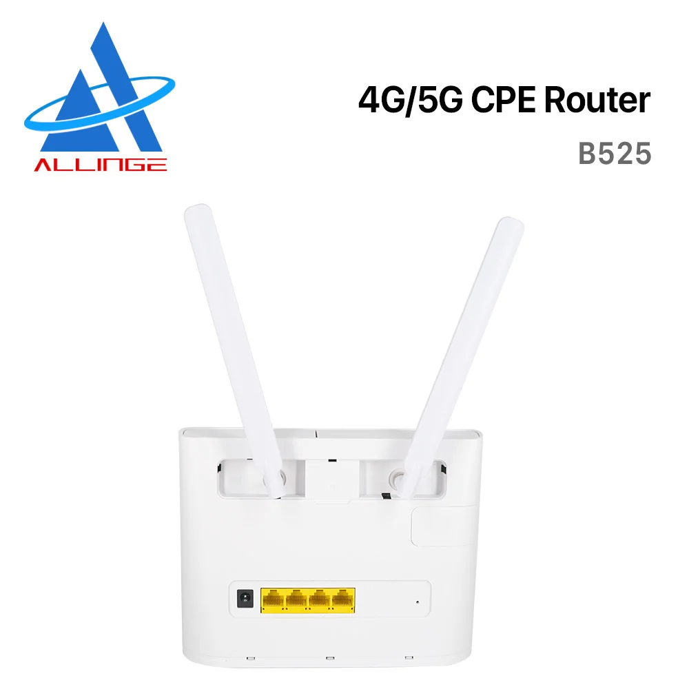  Lyngou LG229 разблокированная Модифицированная 4g внешняя антенна B525 + 4G CPE Wi-Fi роутер со слотом для