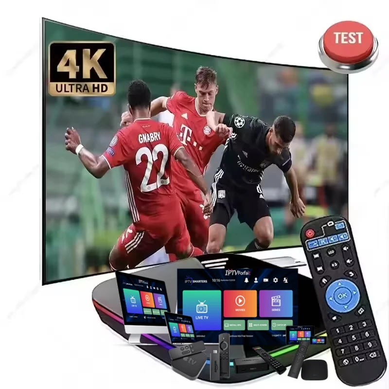 IPTV 8K 12 м Панель реселлера Android tv box тест Xtream код 24 часа бесплатный Trail XXX Smart TV reeller 4K