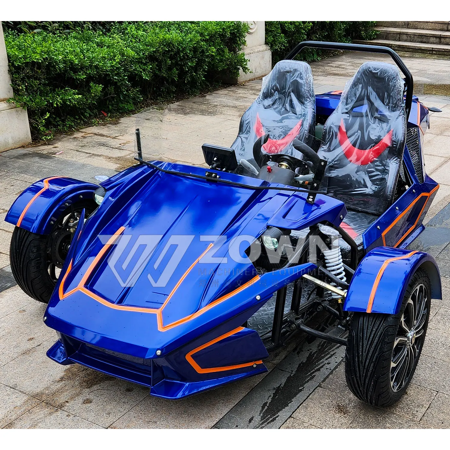 Индивидуальная Настройка 350cc китайский Реверсивный трехколесный велосипед трансформируемый суперкар ztr trike roadster 250cc винтажный автомобиль