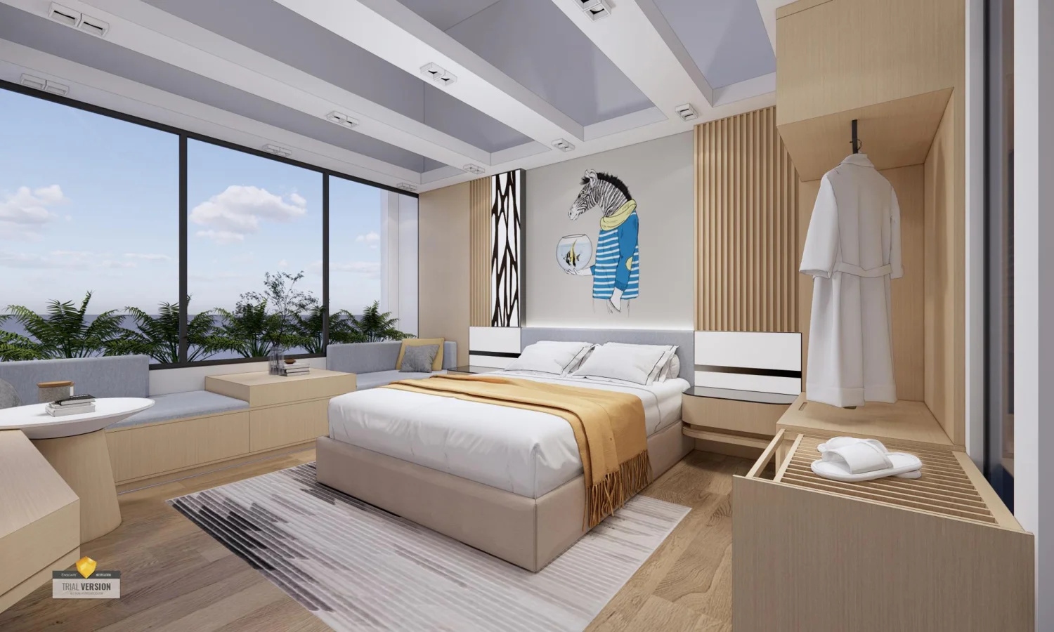 Hotel Furniture Bedroom Set Modern Minimalist Bed Frame Wholesale Double Bed Wooden Hotel Beds