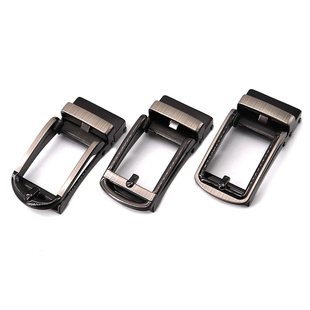 Hot sale high quality custom zinc alloy metal shiny gunmetal 20mm mini reversible ladies belt buckle
