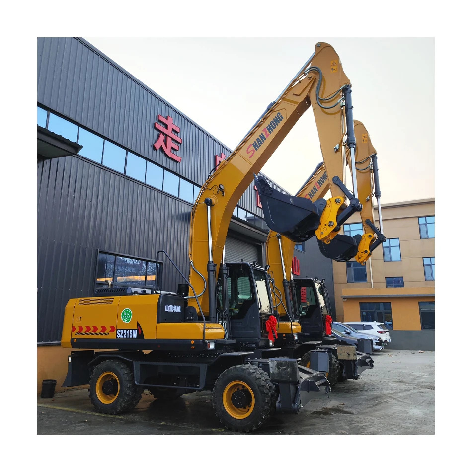 Shanzhong SZL215 20ton 21ton 22ton Multifunctional Wheeled Excavator hot sale