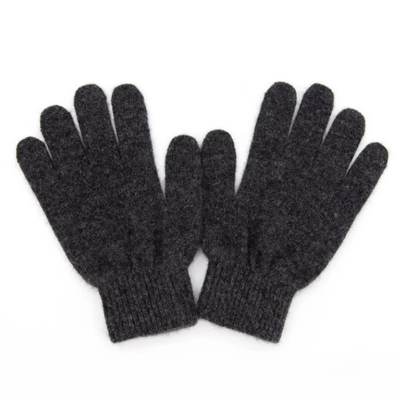 wholesale casual warm style super soft knitted cashmere gloves for unisex