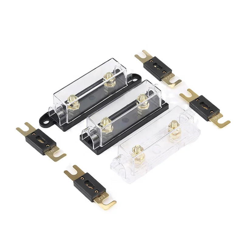 Твердая латунь 0/2/4 Калибр 250А In-line ANL держатель предохранителя с 250А предохранителями