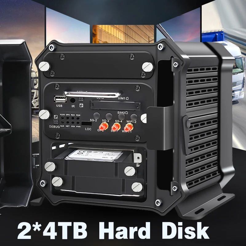 CCENTEN Manufacturer Directly Sale Custom High-capacity Public Bus Truck Mdvr Transportation System 12 Channel  Bus NVR Vehicle