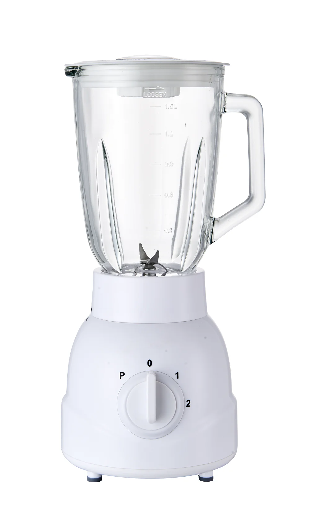 NK-B129 500W Plastic Countertop Blender with 1.5L Blender Cup Stainless-steel 4 blades Food Blender