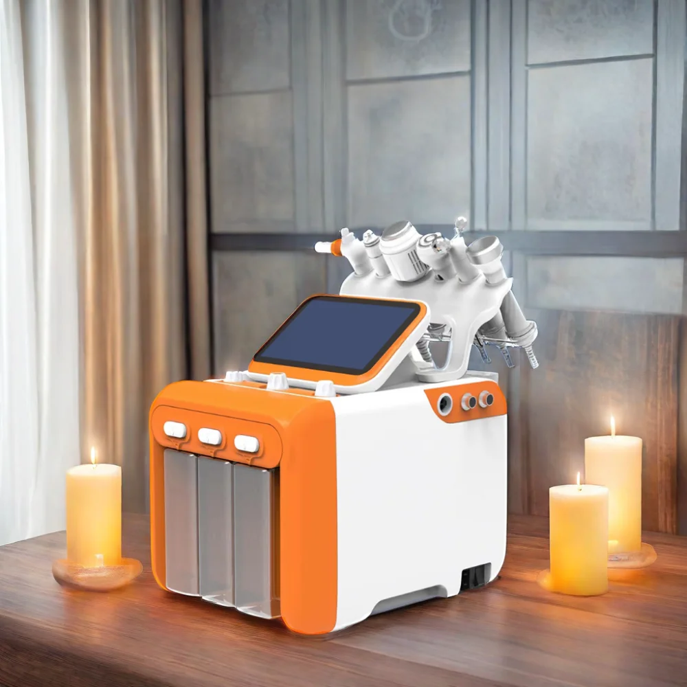 Cheap Buy Portable Home Use 7 In 1 Hydra Beauty Facial Machine With Led Light / Hydra Peel Infusion Oxygen Facial Machine