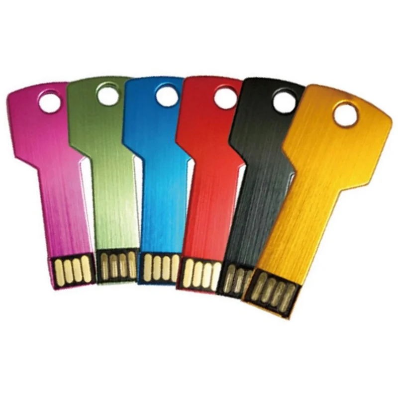 Promotional Business Gifts A- Class Full Real Capacity Key Shape 64MB-128GB USB 3.0 & 2.0 Flash Drive Wholesale