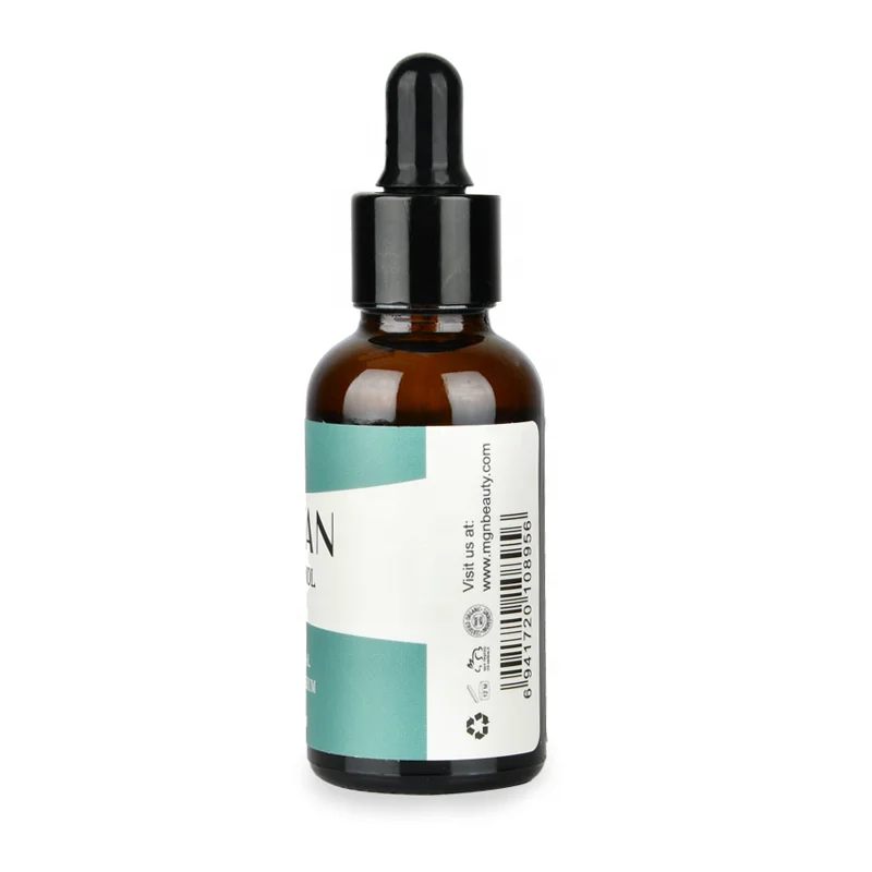 Custom 10ml 20ml 30ml Vial Cosmetics Serum Self-adhesive Label Blue Colorful Packaging Glass Bottle Sticker