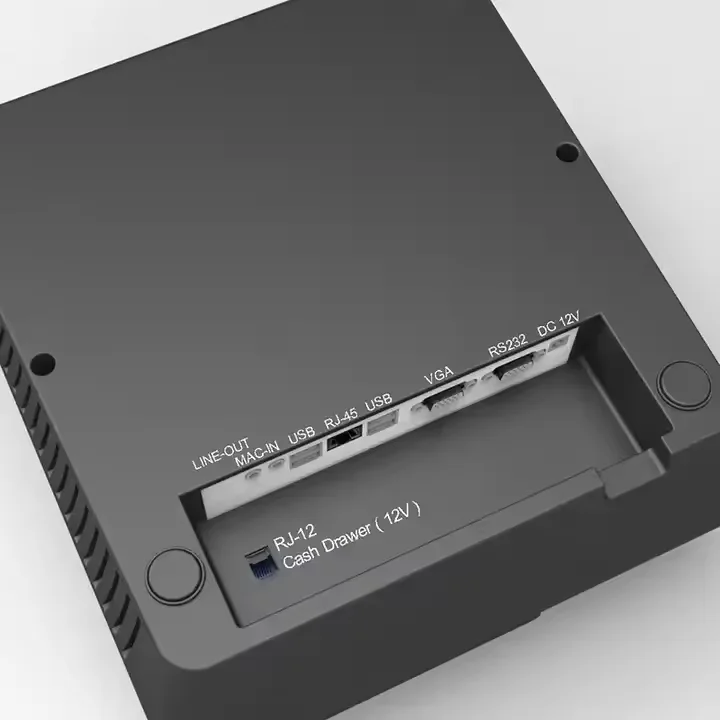 10.1 inch Windows POS machine all in one cash register white single touch screen for Restaurant retail