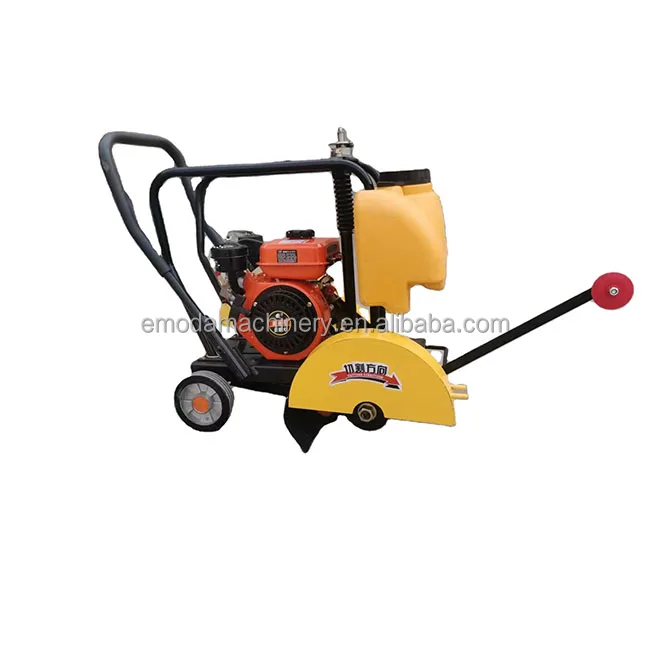 Portable petrol engine 350mm depth asphalt road cutting machine concrete road cutting machine