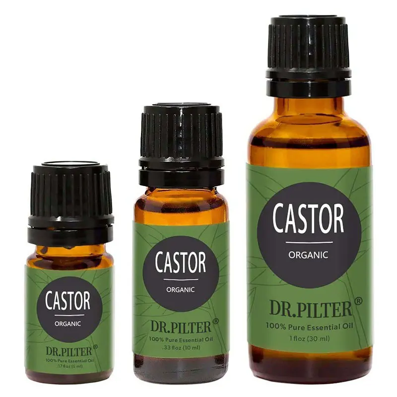 Private Label Organic  Eyelash Eyebrow Growth 10ml Castor Oil