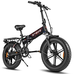 EU UK US Warehouse Ebike 20 In Fat Tire Electric Foldable Bike 750w 48v Electric Bike Battery
