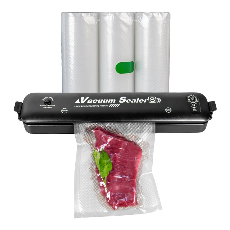 Термогерметичный прозрачный пластиковый плоский пищевой вакуумный пакет с принтом на заказ для Упаковки Свежего Мяса