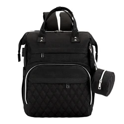 One drop shipping detachable pouch multifunction baby bags Large capacity waterproof baby diaper bag