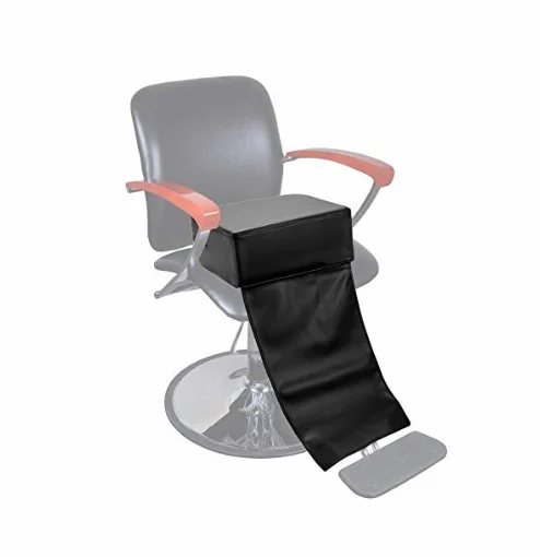 China Supplier Black Barber Beauty Salon Spa Equipment Styling Chair Child Booster Seat Cushion