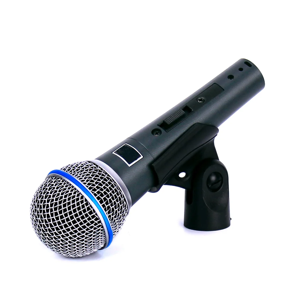 Профессиональный проводной микрофон караоке этап динамический капсула