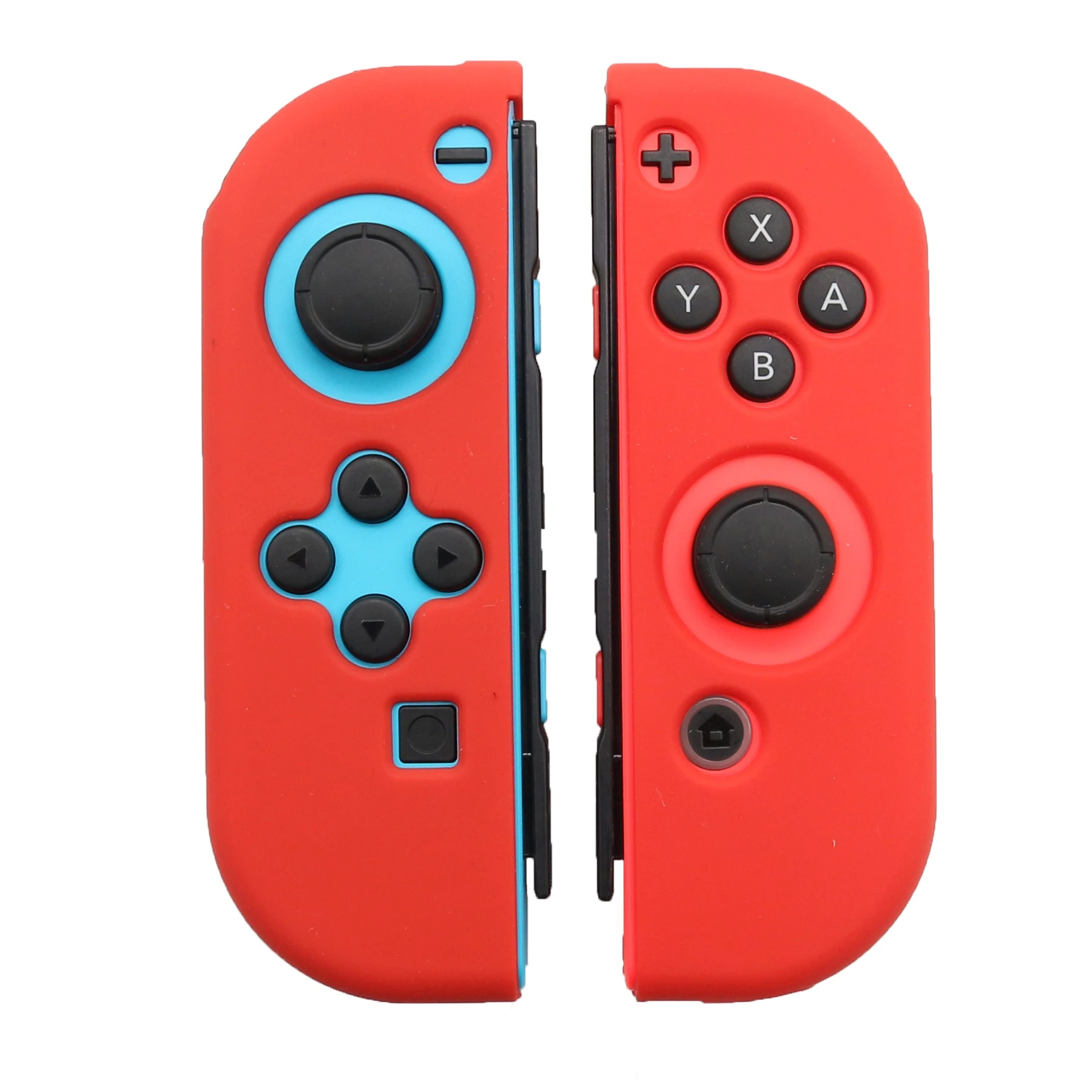 Soft Touch Silicone Cover for Nintendo Switch  2 parts