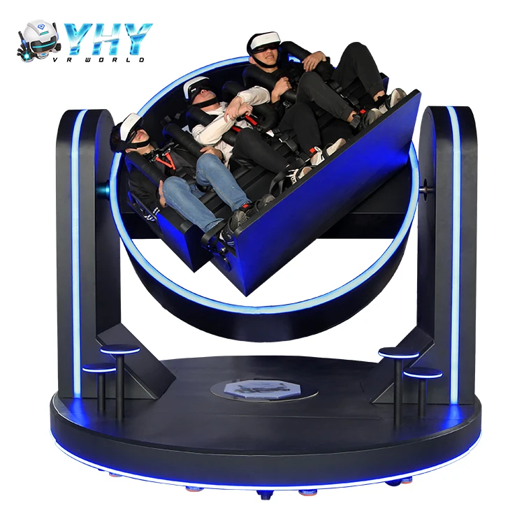 Shopping Mall YHY 9D Virtual Reality VR Games Cinema Machine Simulator Arcade 360 Rotation vr business