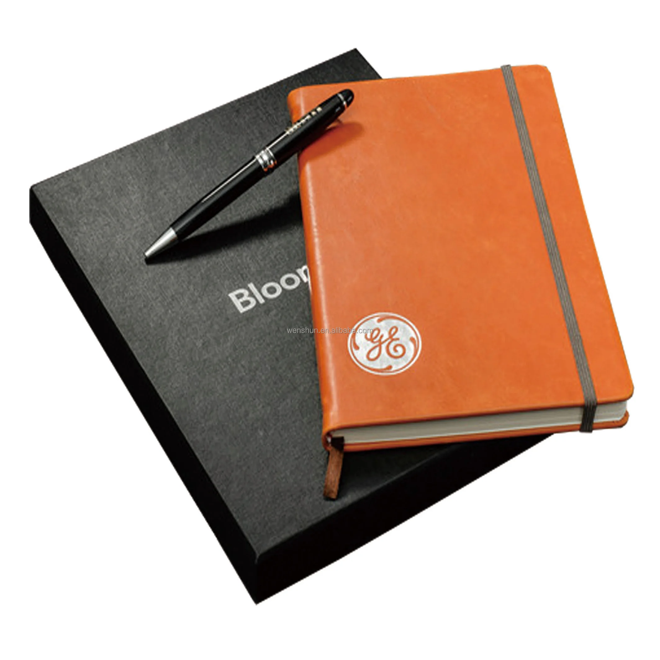 Customizable Planner Journal A4 A5 A6 Hardcover Custom Notebook Office Reusable Planner PU Leather School Notebooks