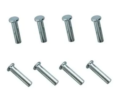 Manufactures Wholesale Flat Head Solid Aluminum Rivet Mushroom Head Half Blind Rivets Aluminum Truss Head Rivet