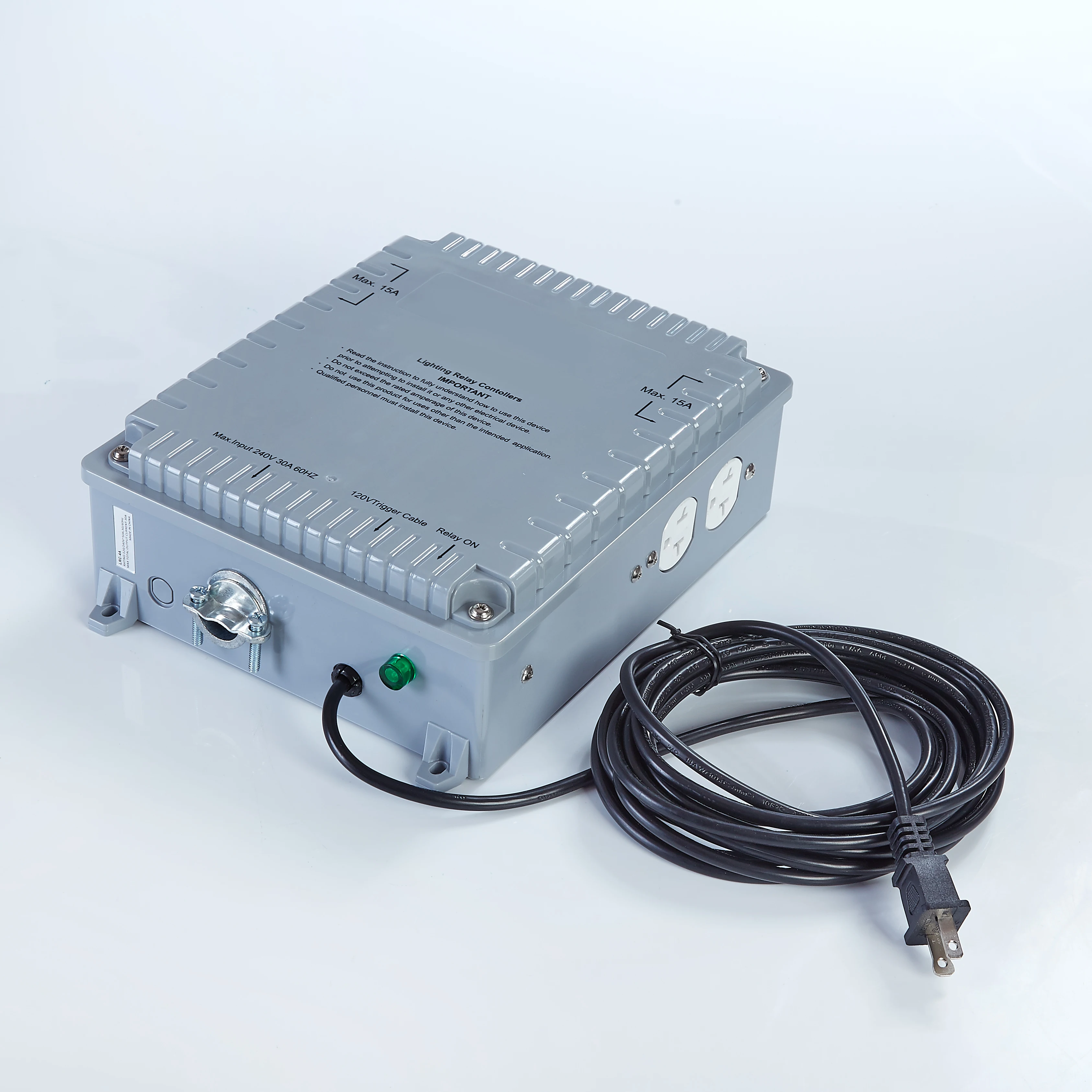 Контроллер реле освещения 4 световых 120/240 В с триггерным шнуром