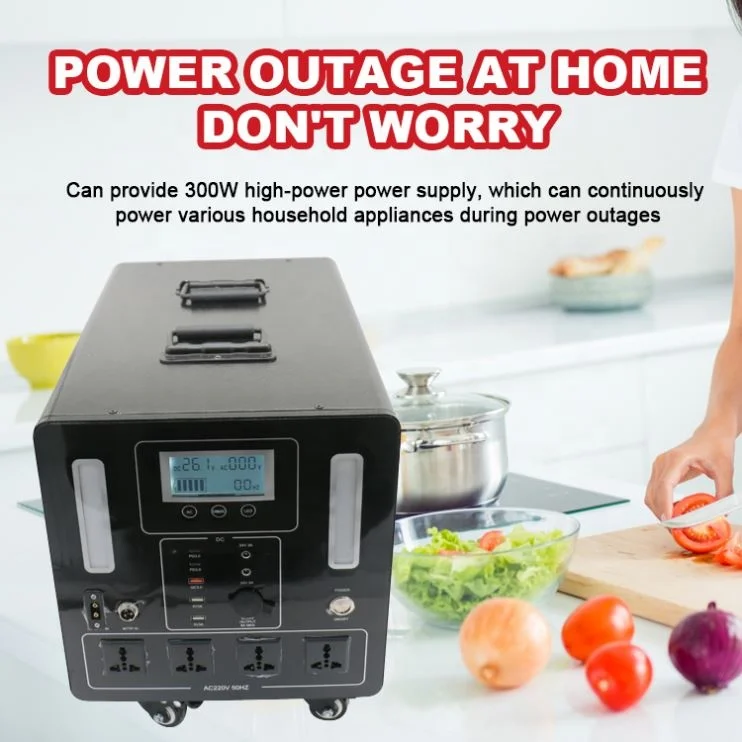 Hot Sale Outdoor Power Bank 3000W Energy Storage Portable Power Station