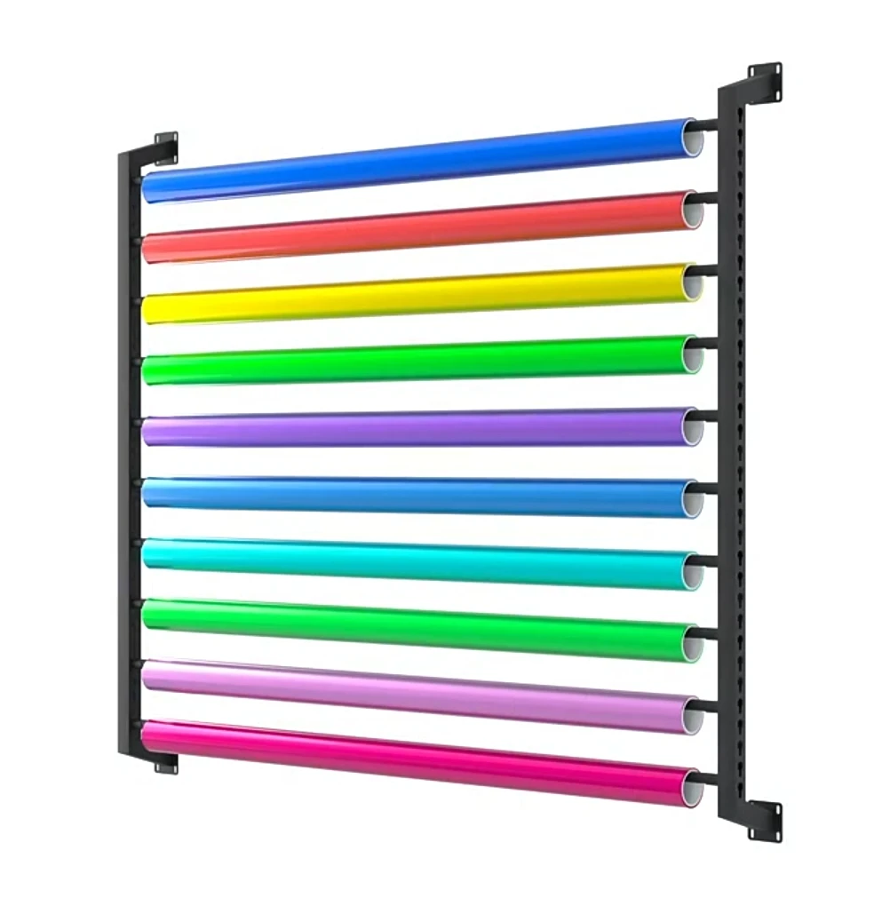3m Car Vinyl Wrap Wall Shop Sample Color Display Holder Wall PPF Shop Roll Storage Stand Display Rack