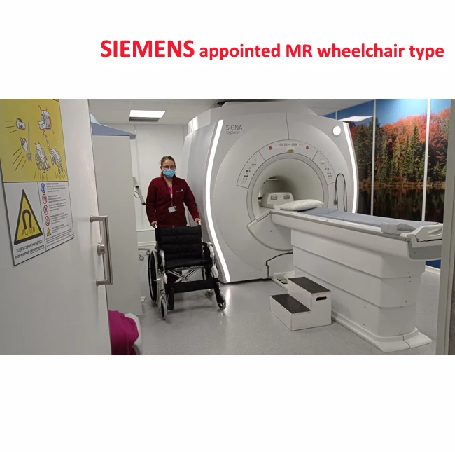 Немагнитная инвалидная коляска/ширина 20 дюймов/для машины 1 5 T и 3 0 MR CT