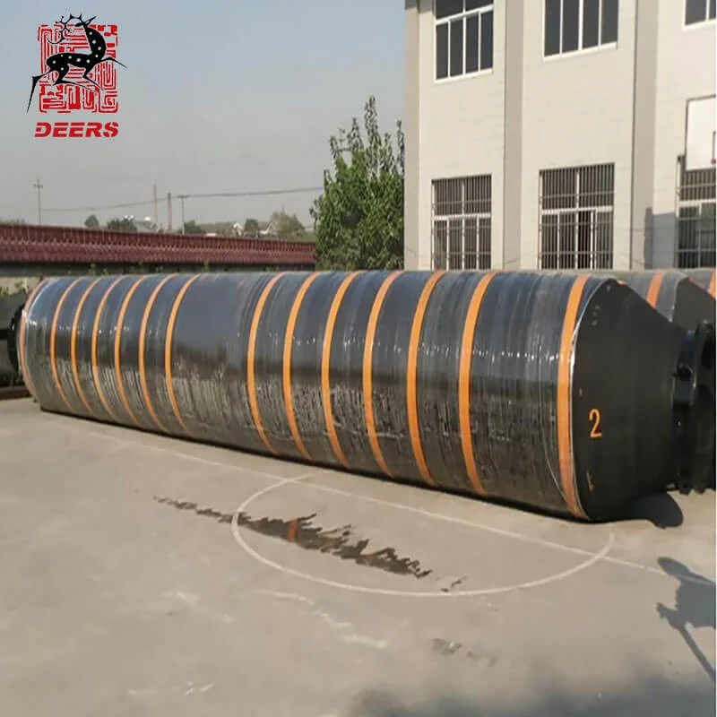 OEM permitted armored self floating dredging hose for sharp materials