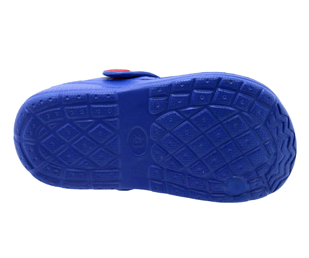 Boys Girls Classic Cartoon Graphic Garden Clogs Slip on Water Shoes