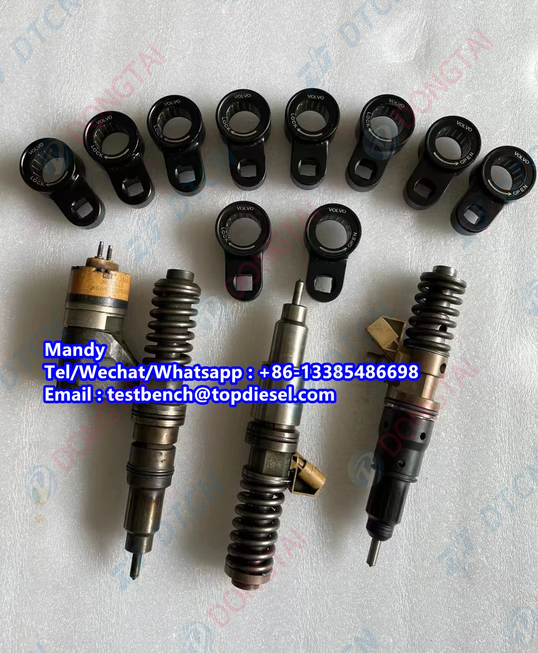 Reinforced Multi Needle Roller Quick Wrench for E1 E3 Injector Nozzle Nut Dismantling and Locking Tools for Nozzle Nut