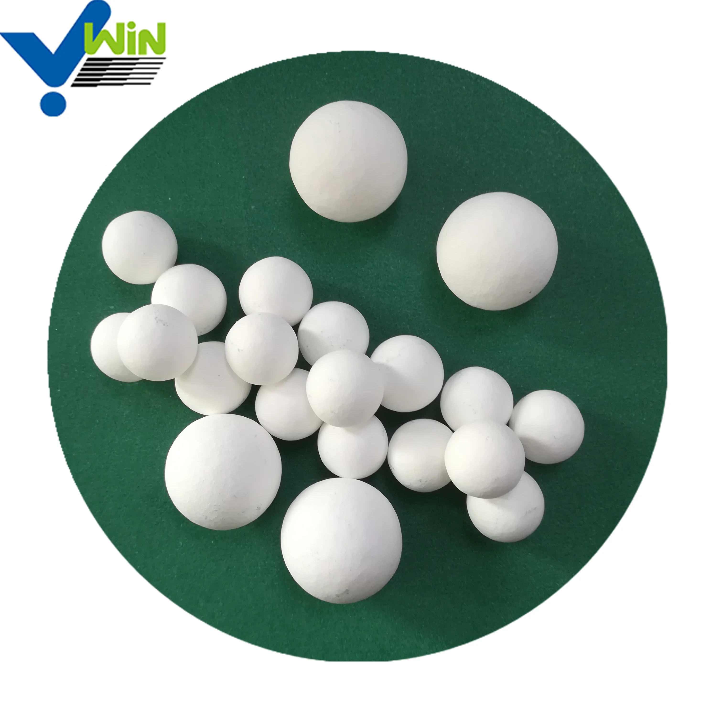 Factory Price High quality 99.5% High Alumina Ceramic Ball Catalyst Support Media Industrial Inert Alumina Packing Ball