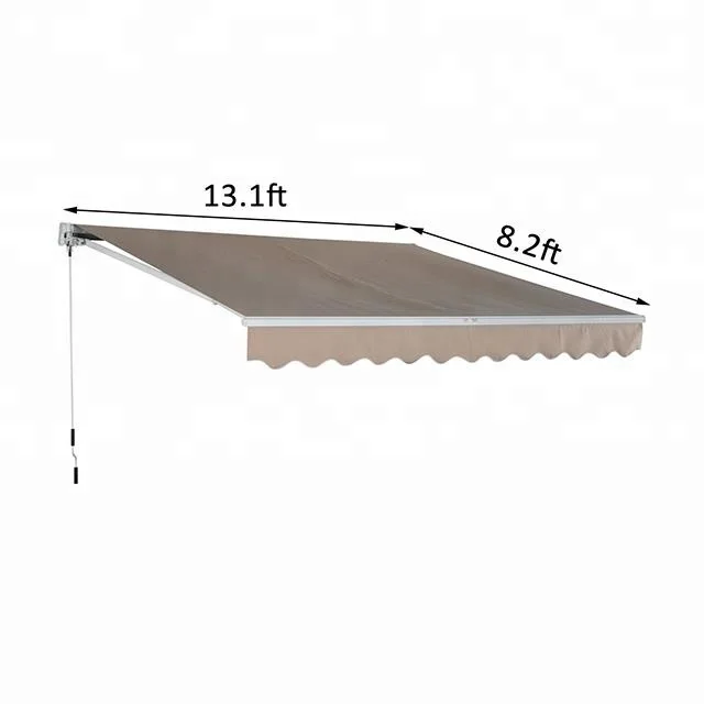 Different Size Retractable Canopy Sheet Outdoor Rooftop Car Side Sun Awnings With Different Size