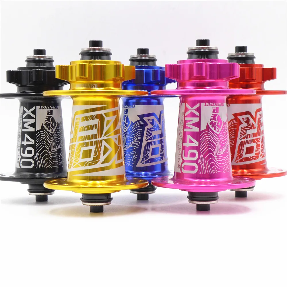 KOOZER XM490 Hub 72 Click Sounds 4 Bearing MTB Alloy Bicycle Hub SH/XD/MS of QR Thru Hub 28/32/36 Hole