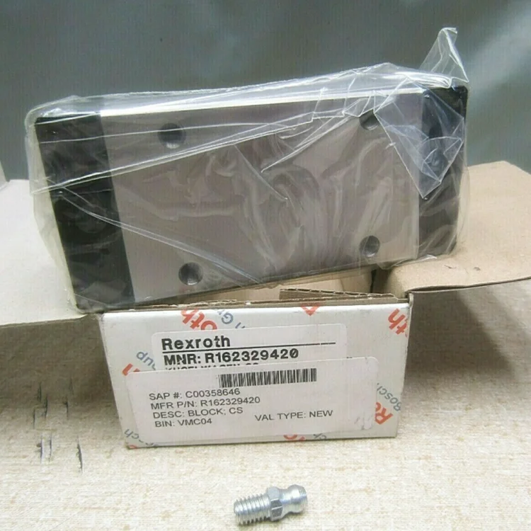 R162211420 Original Linear Guide Bearing Rexroth R162211420 Linear Guide Sliding Block Slider R162211420
